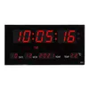 Horloge murale électronique lumineuse alarme carillon horaire température calendrier horloges de table avec prise EU/UK/US/AU LED numérique 220115