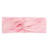 Solid Color Headbands for Women Workout Running Yoga Sports Wide Turban Head Wrap Thick Fashion Hair Accessories