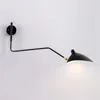 Nordic amanhecer aranha serge mouille lâmpada de parede luzes quarto industrial retro criativo simples sala estar led luminárias279q