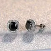 Hotsale Studs Gold Stated Bling CZ Diamond Stone Studs For Men Women Nice Gift