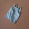 MILANCEL 2022春の赤ちゃんのオーバーオール幼児ガールズデニムジャンプスーツ服211229