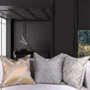 Elegante Francesa Geométrica Geométrica Throw Travesseiro / Almofadas Case 30x50 40x60 45 50, Modern Design Almofada Capa Casa Decoração