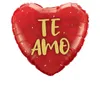 10 pièces 18 pouces Te Amo thème espagnol ballons en aluminium je t'aime TE QUIERO MUCHO coeur ballon mariage saint valentin fête décoration