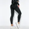 Roupa macia bolha bunda leggings mulheres sem costura yoga calças montante push up legging para fitness esportes mulher meia treino ginásio vestuário