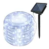 8 Modi Solar Touw Lights Outdoor String Lights 10m 20m Waterdicht voor Indoor Outdoor Garden Party Patio Gazon Decor Christmas Y200903