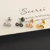 Måne hjärta t åtta formade helix öron brosk tragus studs örhängen kropp piercing jewerly för kvinnor och tjejer