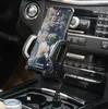 Telefone do copo de carro Montagem ajustável Gooseneck Smart Phone Cradle para iphone 7 7 PP 8 8P x PS XR / Samsung Galaxy S10 S9 / Huawei