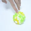 Fidget Sensory Bubbles Pop Finger Spinning Top Zabawki Telefon Paski 3D Spinner Balls Decompression Push Gyroscope Antystress Gyro Dla Dorosłych Kid Party Favor Cg001