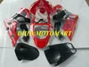 Kit carena stampo iniezione per KAWASAKI NINJA ZX 6R 600CC 03 04 ZX6R 636 2003 2004 Set carene rosso caldo ZX449