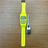 Mode elektronische digitale LED-Uhr Casual Silikon Sportuhren für Kinder Kinder Multifunktions-Rechner-Armbanduhr bunte Uhr