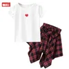 Filles Ensembles Vêtements Fille Plaid Jupe Costume Enfants Vêtements Adolescentes Vêtements Tenues Enfants Costume De Mode Costume D'été Survêtement1