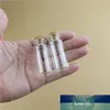 50 unids / lote 22 * ​​50mm 10 mm Mini botellas de vidrio con tapón de corcho Artesanías Tiny Jars Transparent Vacío de cristal de vidrio Tarro Regalo de la botella