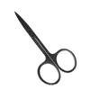 Black Stainless Steel Hair Scissors Eyebrows Nose Hairbeard Scissor Beauty Tool Hairdressers accept your logo printing6886409