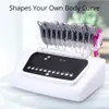 Corpo microcorrente moldando a pele firmeza apertando electro estímulo beleza equipamentos tone slimming spa máquina