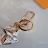 Designer Keychain Moda Moda Pingente Corrente de Carro Charm Bag Keyring Presentes de Trinket Acessórios