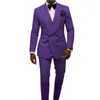 Blanc hommes mariage Tuxedos châle revers marié costumes Blazer 2 pièces Dobby bal fête dîner veste tenue sur mesure MadeJacket pantalon Bo274j