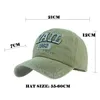 Visors unisex cap retro tvättade amerikansk flaggbrev broderad personlighet casual bomullshatt huvudbonad utomhussport slitage4852777