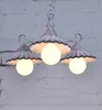 Lampadario a LED di moda personalizzato illuminazione creativa soggiorno lampade a sospensione camera da letto ristorante bar caffetteria 3 lampade a sospensione in ferro