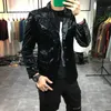 Männer Blazer Casual Bühne Hochzeit Anzug Jacke Männer Party Hip Hop Anzug Mode Druck Formale Smoking Streetwear Kostüm Homme 201104