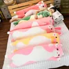 Cartoon Lange Tiere Plüschtier Squishy Sleeping Friend Stuff Katze Hase Schwein Fuchs Dinosaurier Einhorn Puppe Weihnachtsgeschenk 7090120 cm 204119755