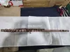 Новый продукт C TUNE FLUTE 16 клавиш Закрытые отверстия Античный Медь Высококачественные музыкальные инструменты с корпусом Бесплатная доставка