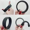 Femme élastique pour queue de cheval cheveux cravate pliable chouchous Silicone stationarité bande élastique Simple cheveux accessoires 7062747