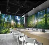 Nature background wallpapers forest landscape extended space dining room wallpaper bedroom studio mural 3D