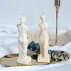 Molde de vela corporal artística para mujer, molde de silicona con fragancia de diosa en forma humana, fabricación de velas, molde de cera y yeso hecho a mano, 177W