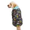 Cani di taglia media pigiama per vestiti per animali domestici tuta costume per cani cappotto cartone animato stampato abbigliamento camicia ropa perro LJ201006