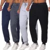 Primavera outono sweatpants joggers treino calças de musculação cor sólida faixa bottoms das mulheres dos homens calças esportivas casuais