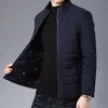 Dicke Winter Mode Marke Jacken Männer Parka Streetwear Koreanische Steppjacke Puffer Blase Mäntel Herren Kleidung LJ201215