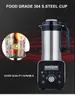 A1132 Misele di blender da cucina Macchina di lavorazione di frutta arancione automatica S.Steel Cup. Control Riscaldamento Funzione