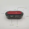Carro Solar Power Simulado Alarme Dummy ADVERTÊNCIA Anti-Theft Charger USB LED piscando luz de segurança Lâmpada falsa azul + vermelho