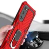 Étuis hybrides Defender Kickstand Finger Ring pour iPhone 13 12 11 Pro Max XR XS Samsung S22 Note 20 Ultra A11 A21 A31