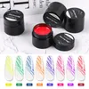 8 ml lichtgevende spin nagel gel nail art geschilderd elastische tekening lijm fototherapie nagellak kunst gel 6 stks