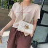 Frauen Luxurys Designer Umhängetaschen 2021 Neue Mode Handtasche Plain Ketten Mini Klappe Casual Schulter für Damen Tasche Großhandel