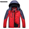 Mountainskin 5XL Men's Spring Fleece Softshell Jackets Outdoor Sports Waterproof Coats Hiking Camping Male Jacket RM0191 Jackets&Hoodies