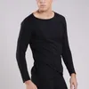 Zimowa marka męska bielizna termiczna bawełniana bawełniana bawełniana dżiny okrągły szyi długie rękawy 4xl 5xl 6xl plus size ondergoed G01913039