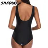 1 -stc dames badkleding plus size strand body suit voor dames ruches bloemen backless monokini zwempak 2019 sexy 5xl t200708