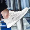 Men's shoes lover sports shoes Spring Summer Casual Fashion White Sneakers flying woven breathable running shoe