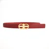 Woman Belt Fashion Cowhide Belts Casual Smooth Buckle Womens Belt Width 2.4cm 18 Modle Optional Top Quality with Gift Box