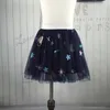 インススプリングと夏のファッションスカート2-10年の女の子レーススターチュチュ220216