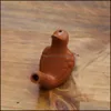 Fischietto per uccelli acquatici Vintage Artigianato in ceramica Fischietti Argilla Ocarina Warbler Canzone Cinguettii Bambini Giocattoli da bagno Seaway Drop Deliver9737692