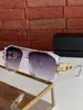 Vintage 163 Sonnenbrille für Männer schwarzes rotes brauner Verlaufslinsen Unisex Brille Vintage Sonnenbrille mit Box263e