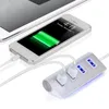 USB2.0 Vier Poort USB Hub Laptop Hoge Speed ​​Expander Splitter Aluminium HUB Adapter Tablet 4 PORT1