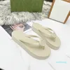 2022 Panie Plaża Slajdy Moda V-Shaped Flip Flop Sandały Rozmiar 35-42