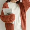 2019 höst kvinnor cardigans sweaters casual långärmad löst stickning cardigan mode solid outwear hajuku kvinnlig smal kappa t200319