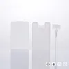 Flaconi spray per profumo a forma di carta Flacone disinfettante per atomizzatore riutilizzabile in plastica PP da 20 ml all'ingrosso WB3047