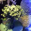 Decorative Flowers & Wreaths 16 Heads Eucalyptus Bouquet Tree Branches Silk Artificial Leaves DIY Flower Arrangement Plant Home Decoration1