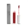 Matte lipgloss Lippenglans Glans Lipgloss Moisturizer Natuurlijke 12 kleuren Zilveren buizen Make-up Lipper